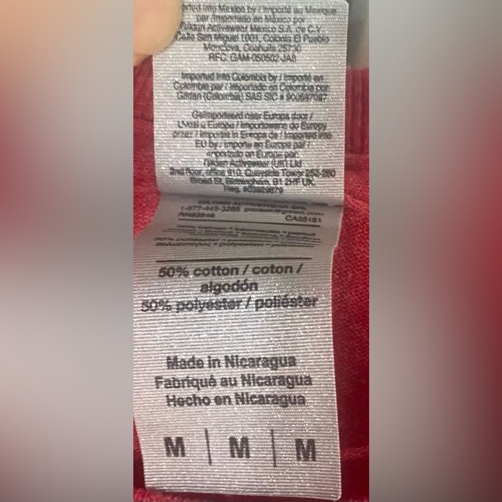 I VOTE FOR TACOS Tshirt, Size M, pit to pit 20”, shoulder to hem 27.5” - Picture 4 of 4